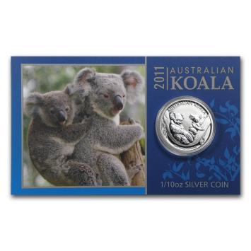 Australië Koala 2011 1/10 ounce silver